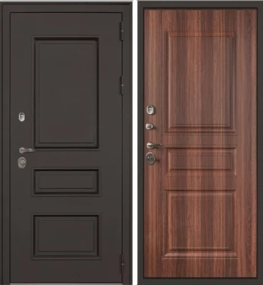 Дверь Аляска Терморазрыв 3К Статус Коньяк