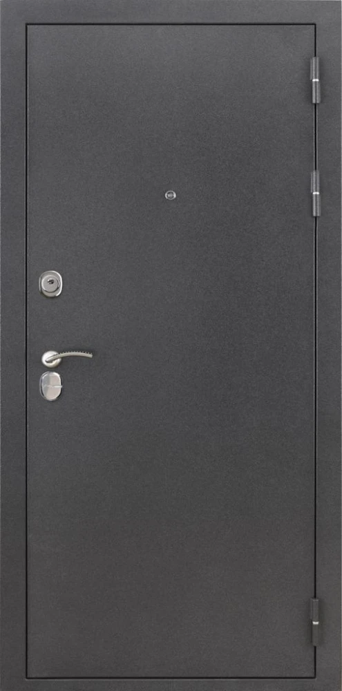 Входная дверь ДвериПРО Л-3б СБ-1 (ст. белое, 16мм, Беленый дуб) DPRO228111 внешняя сторона