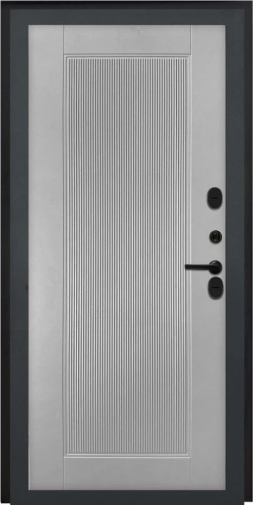 Входная дверь ДвериПРО Берген ПВХ 10мм Астрод веллуто гриджио DPRO228254 внутренняя сторона