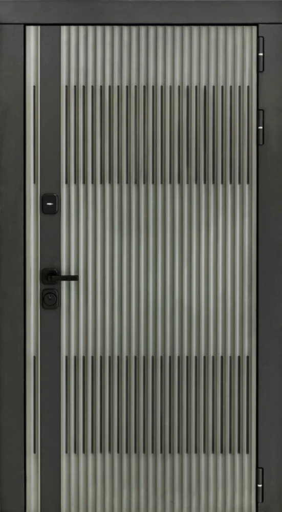 Входная дверь ДвериПРО Elfy ФЛ-790 Velutto Bianco DPRO198179 внешняя сторона