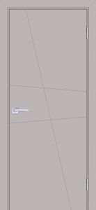 Межкомнатная дверь Смальта-Лайн 02 Сапфир ral 7044