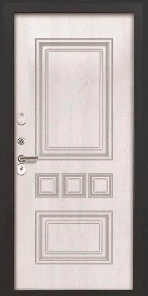 Входная дверь ДвериПРО Модель L-49 фл-608 винорит white DPRO193109 внутренняя сторона
