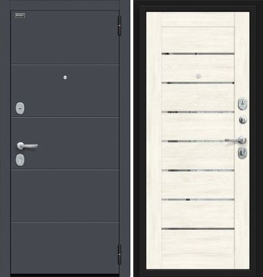 Дверь Браво Прайд Kale Graphite Pro/Nordic Oak