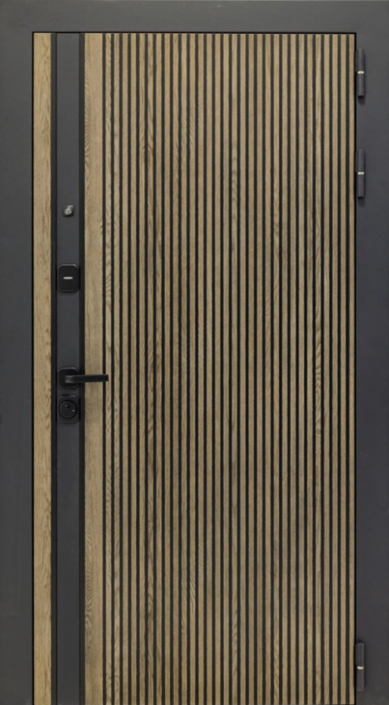 Входная дверь ДвериПРО Rosna ФЛ-707 (10мм, белый софт) DPRO196590 внешняя сторона